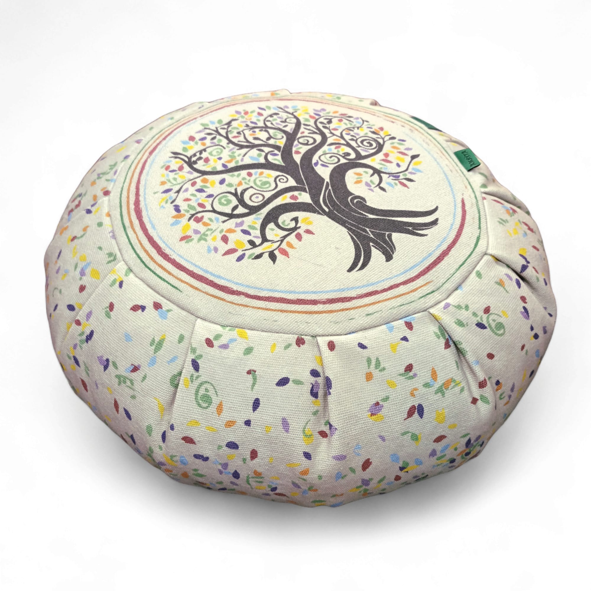 cojín zafu de meditación