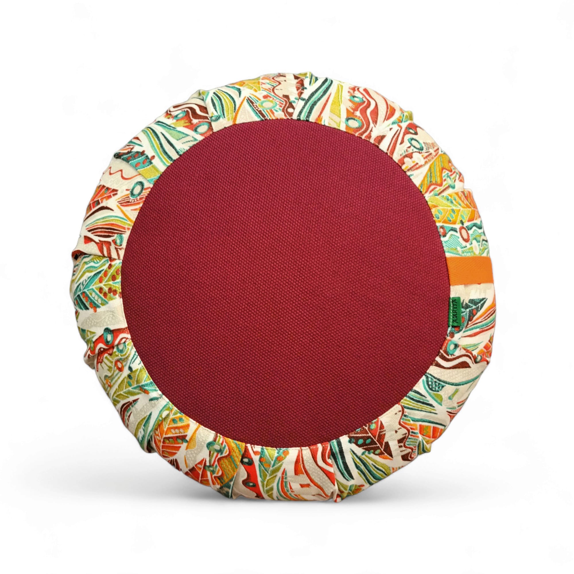 cojin redondo meditacion zafu