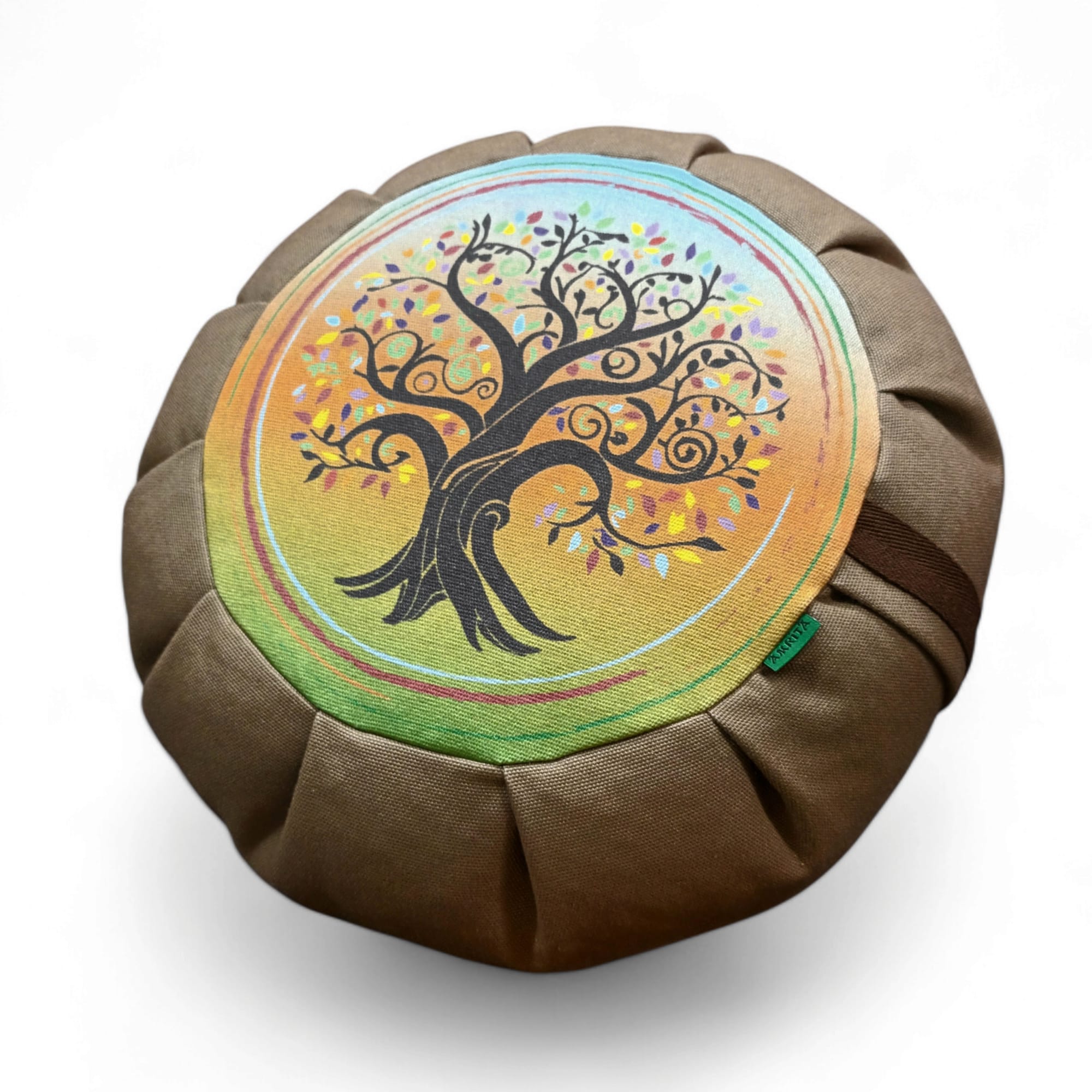 cojín de meditación árbol de la vida