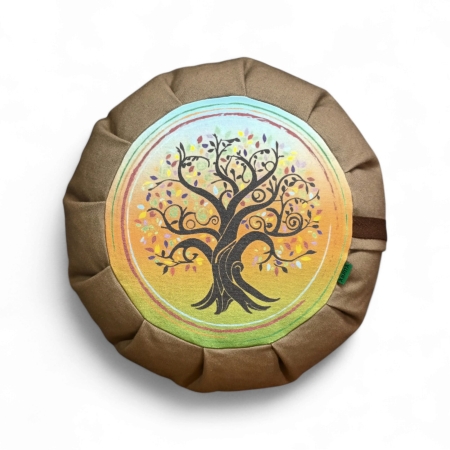 cojín de meditación árbol de la vida