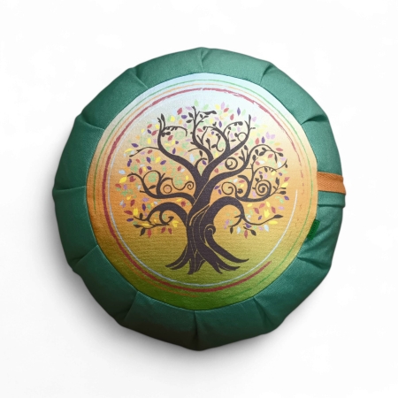 zafu de meditacion yoga arbol