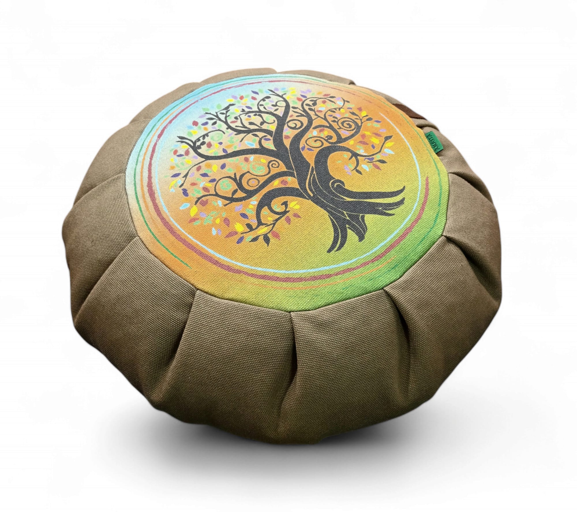 cojín de meditación árbol de la vida