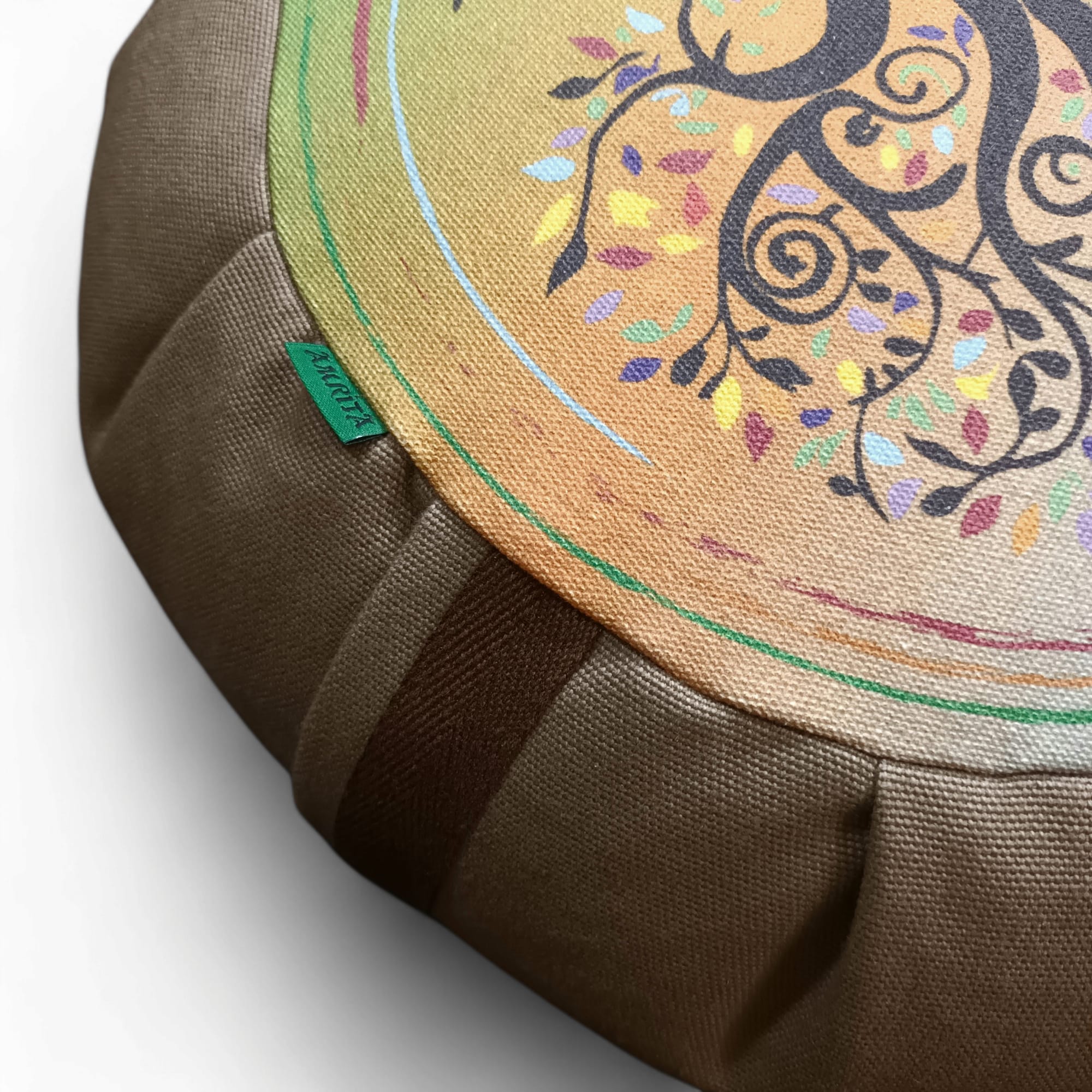 cojín de meditación árbol de la vida