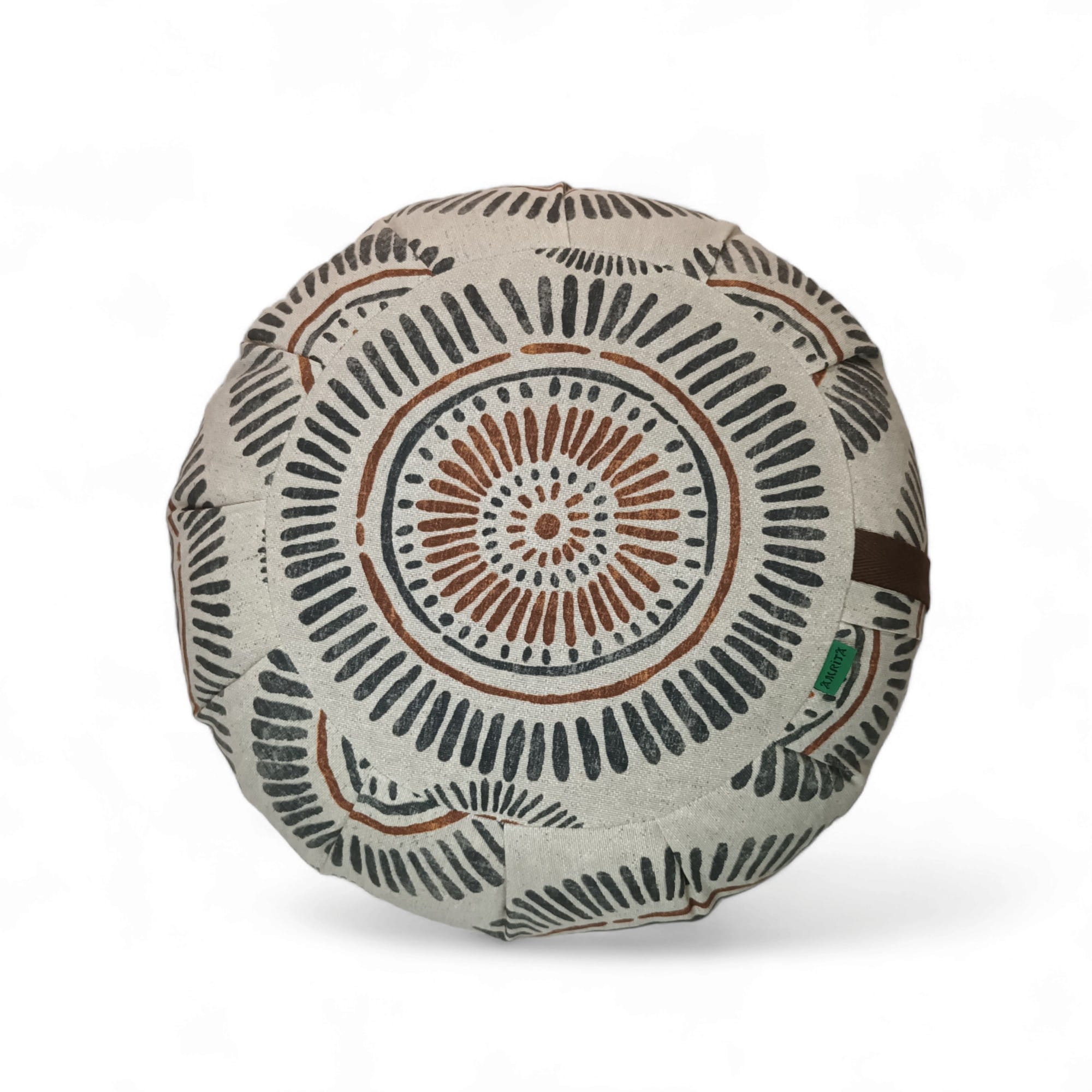 cojín meditación zania marrón