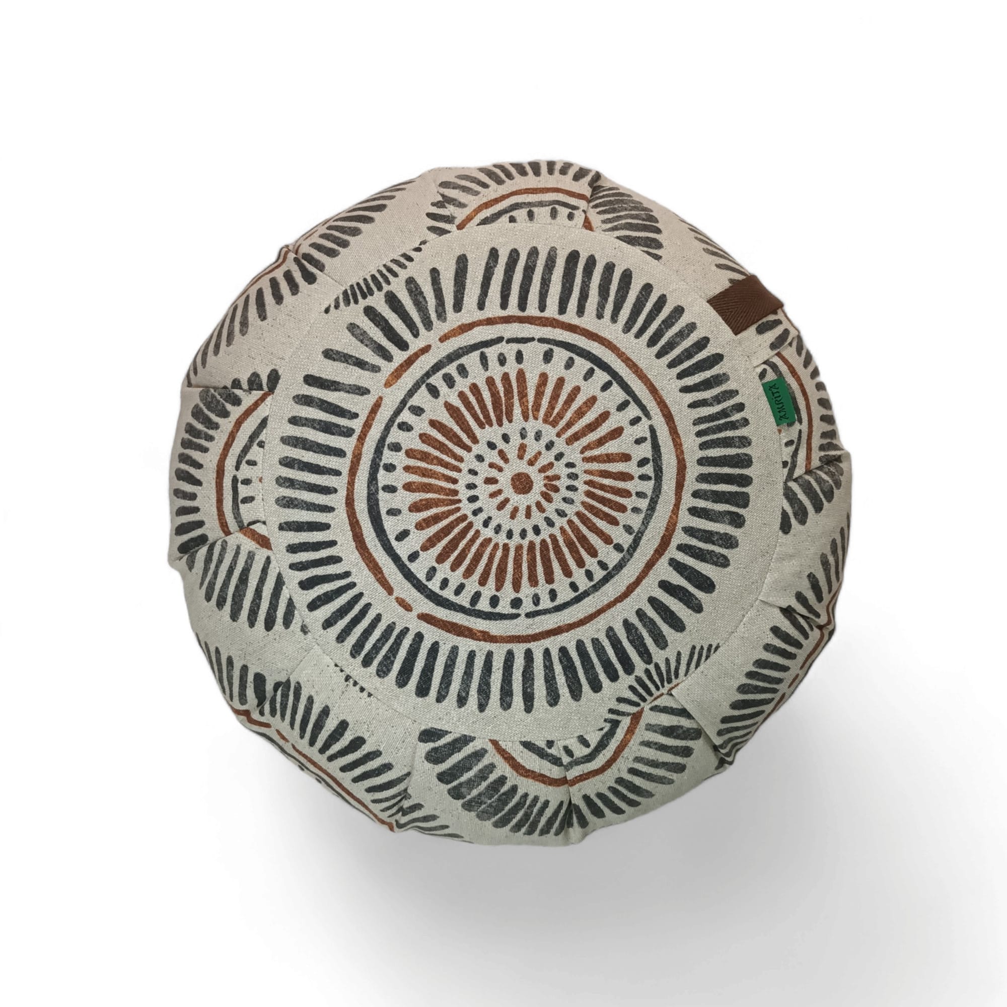 cojín meditación zania marrón