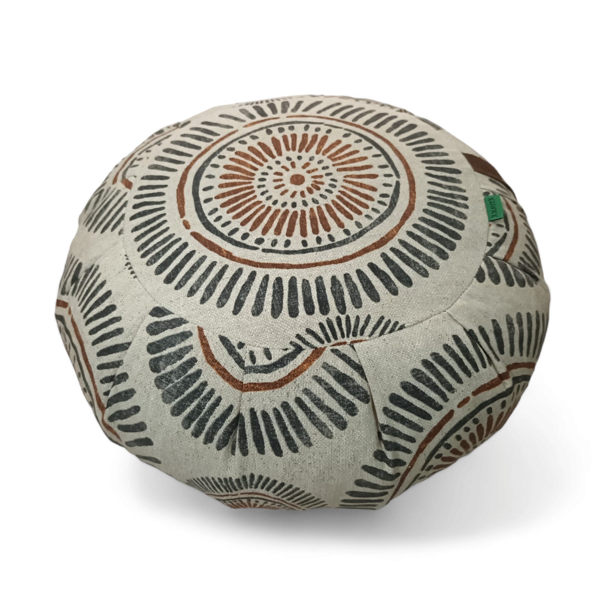 cojín meditación zania marrón