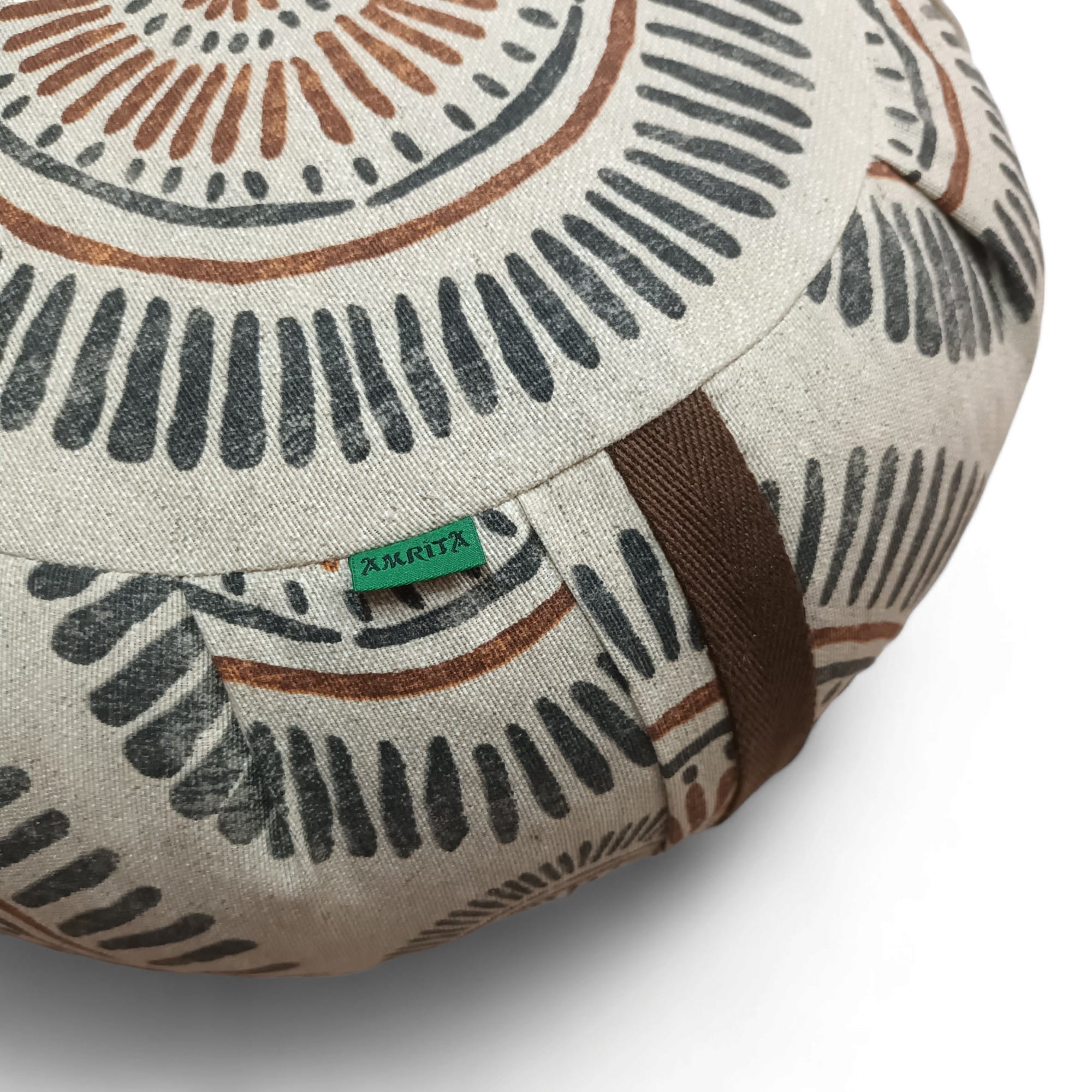 cojín meditación zania marrón