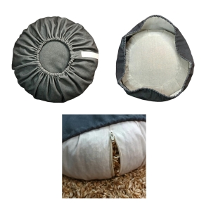 cojín de meditación geometría sagrada