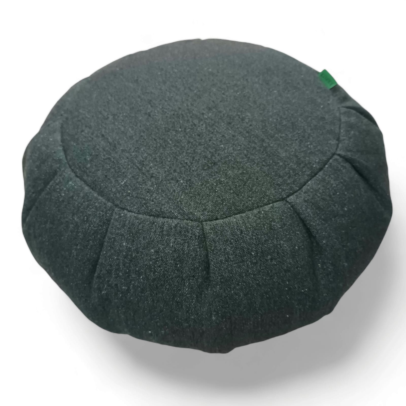 zafu meditación gris