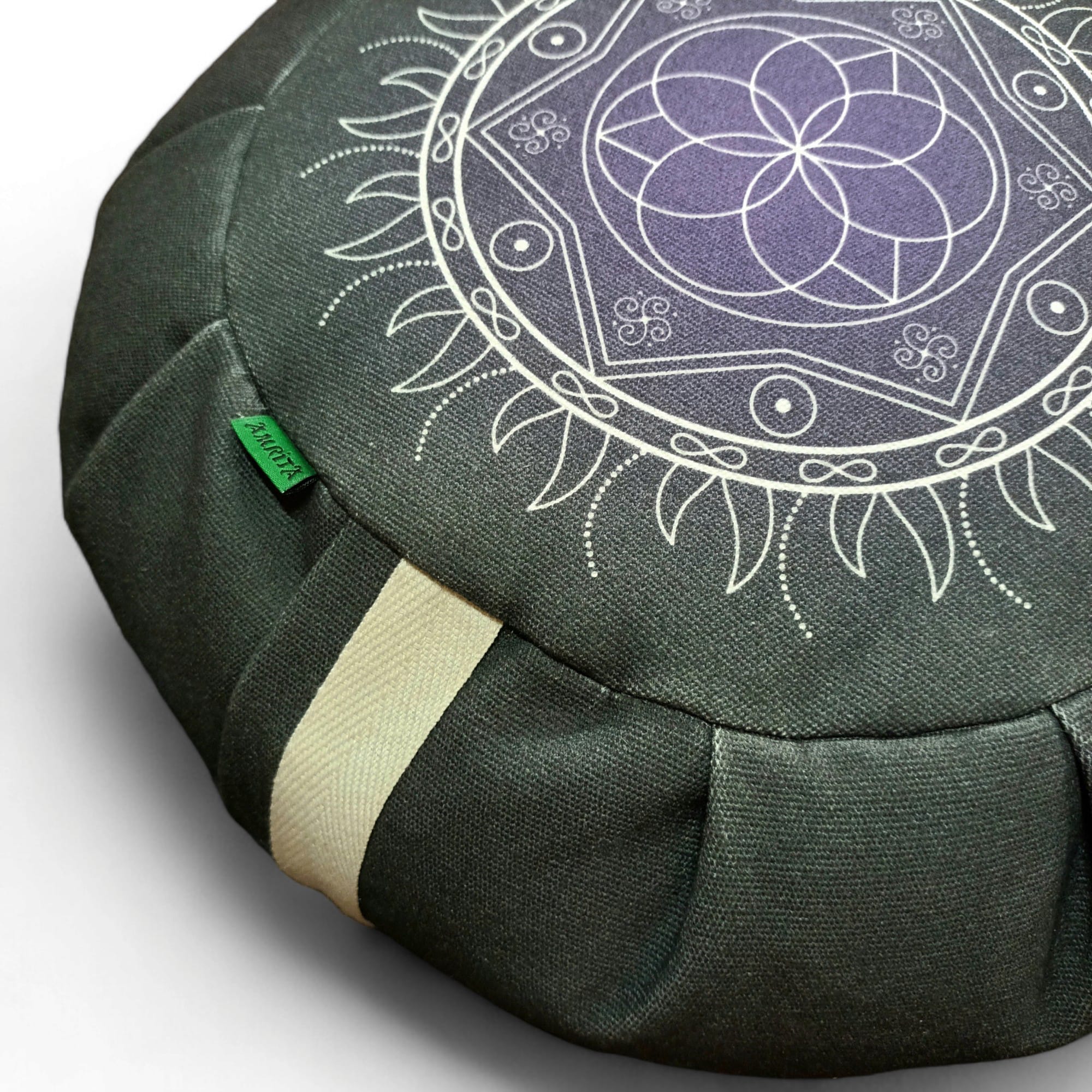 Cojín de meditación geometria sagrada - Imagen 3