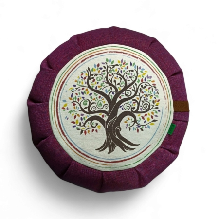 cojin zafu árbol de la vida