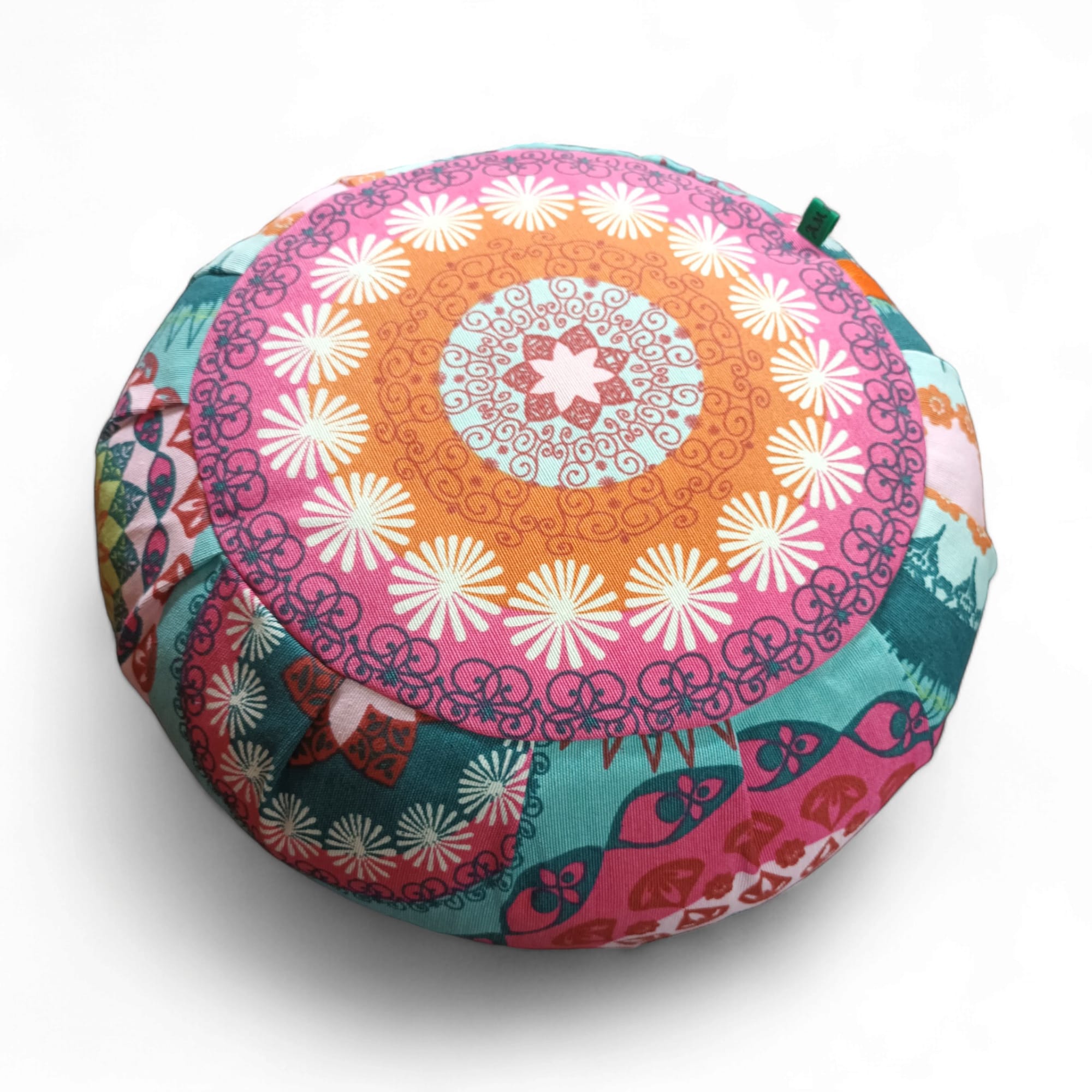 cojín de meditación desi orange