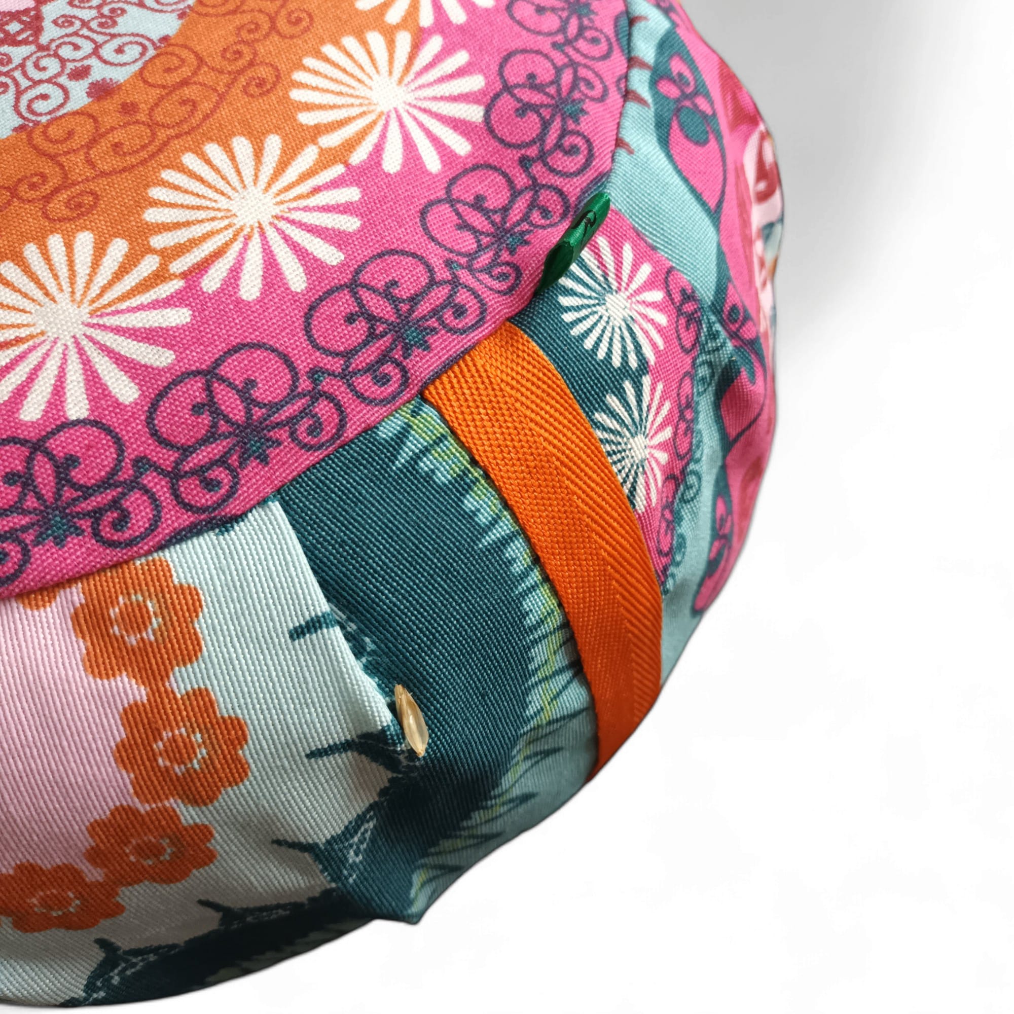 cojín de meditación desi orange