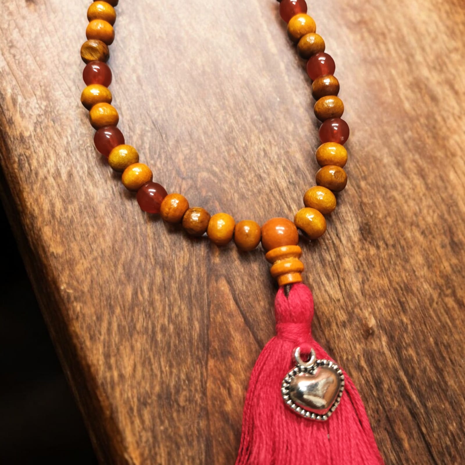 japa mala collar de meditación