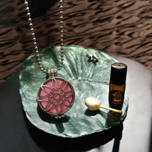 collar aromático mandala