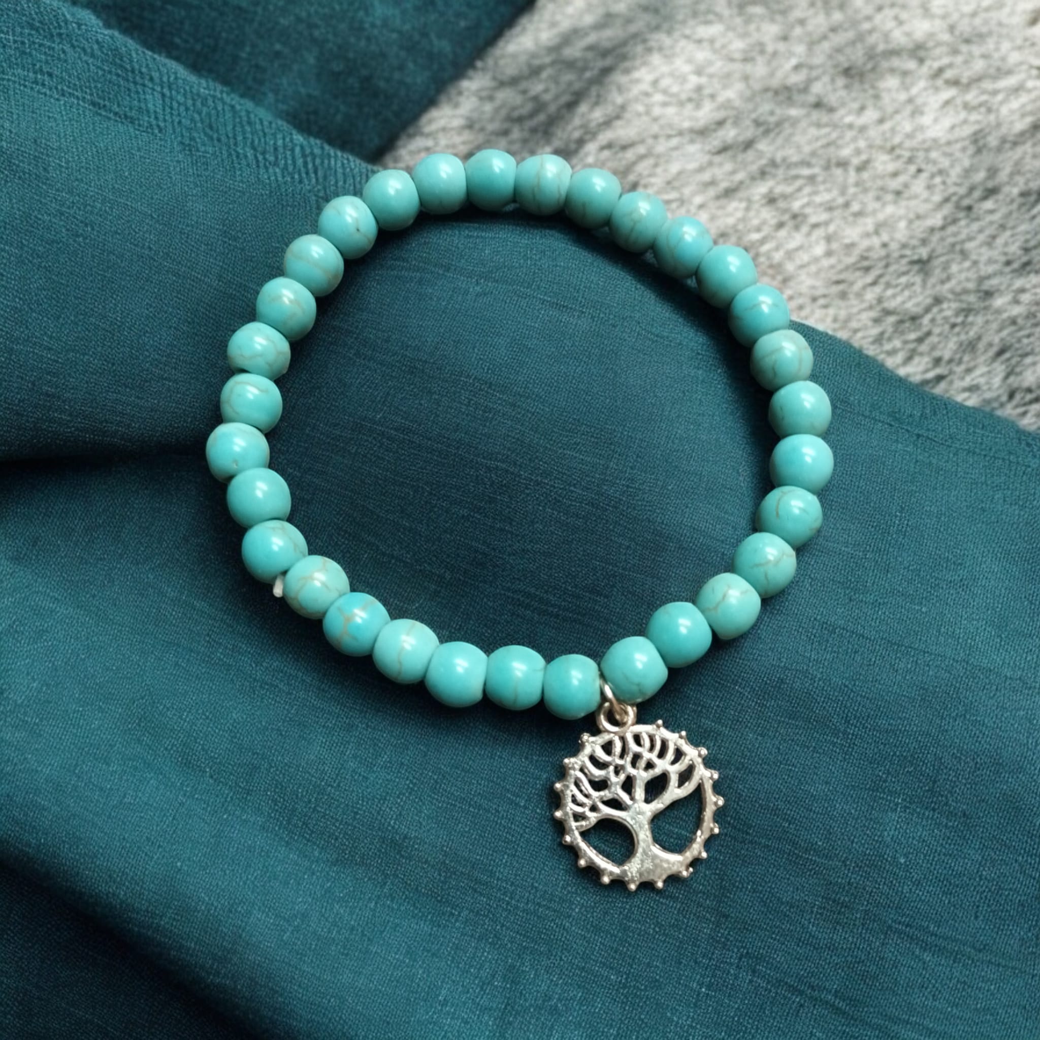 pulsera turquesa árbol de la vida