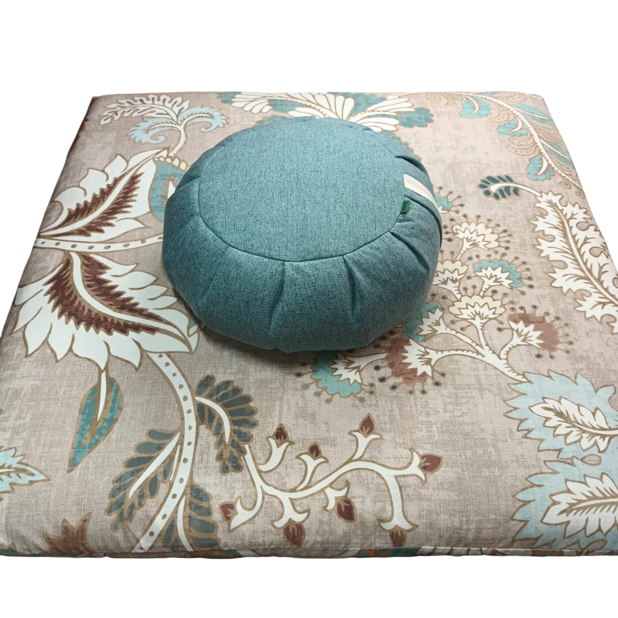 set zafu y zabuton blue